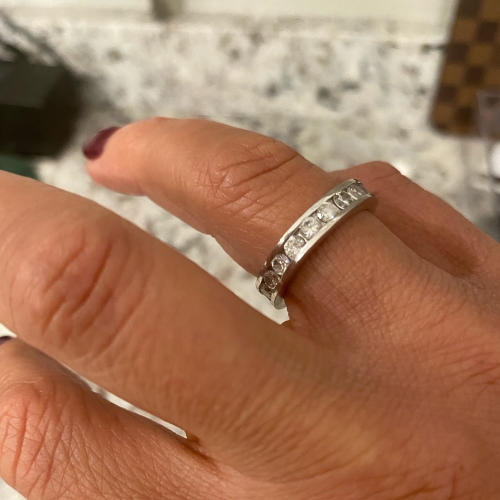 Sterling silver ring.  Size 6